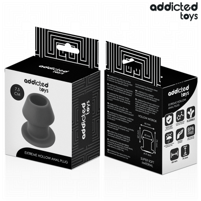 ADDICTED TOYS - PLUG ANAL EXTREMO OCO TAMANHO S 7,5 CM - D-242850 - Dona Pimenta