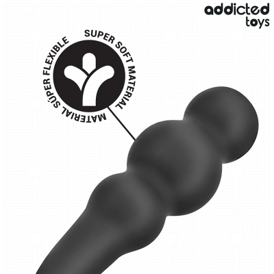 ADDICTED TOYS - PLUG ANAL COM ANEL MODELO 1 - D-242873 - Dona Pimenta