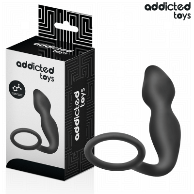 ADDICTED TOYS - PLUG ANAL COM ANEL MODELO 2 - D-242874 - Dona Pimenta