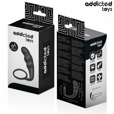 ADDICTED TOYS - PLUG ANAL COM ANEL MODELO 4 - D-242876 - Dona Pimenta