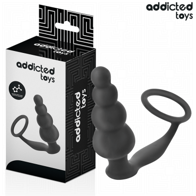 ADDICTED TOYS - PLUG ANAL COM ANEL MODELO 5 - D-242877 - Dona Pimenta