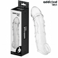 ADDICTED TOYS - EXTENSÃO DE PÉNIS TRANSPARENTE 27 CM - D-242854 - Dona Pimenta