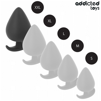 ADDICTED TOYS - PLUG ANAL TAMANHO XXL 11 CM - D-242838 - Dona Pimenta