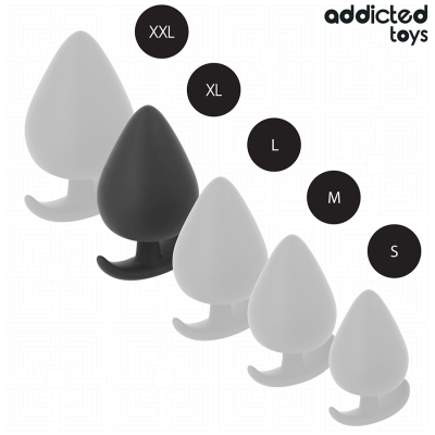 ADDICTED TOYS - PLUG ANAL TAMANHO XL 9.5 CM - D-242839 - Dona Pimenta