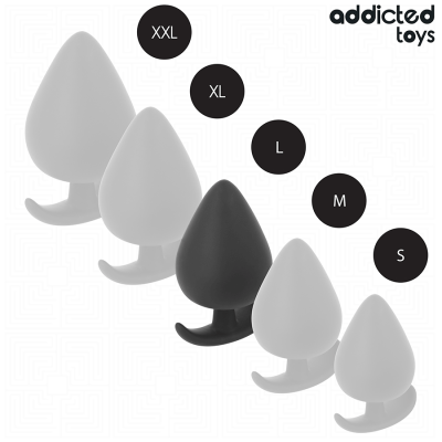 ADDICTED TOYS - PLUG ANAL TAMANHO L 8 CM - D-242840 - Dona Pimenta