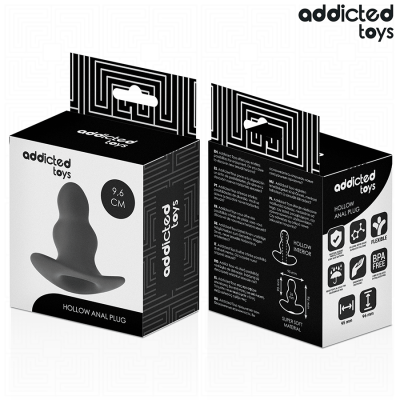 ADDICTED TOYS - PLUG ANAL OCO TAMANHO M 9,6 CM - D-242846 - Dona Pimenta