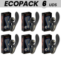 ECOPACKS 6 UNIDADES - VIBRADOR IBIZA TWISTER COM ESTIMULADOR DE CURVA E VIBRO-ROTAÃÃO - D-244390 - Dona Pimenta