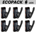 ECOPACKS 6 UNIDADES - VIBRADOR IBIZA E ESTIMULADOR DE CLITÓRIS COM EFEITO DE MORDIDA E ROTAÃÃO - D-244384 - Dona Pimenta