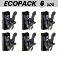 ECOPACKS 6 UNIDADES - IBIZA VIBRADOR PODEROSO COM EFEITO DE IMPULSÃO E MORDIDA - D-244388 - Dona Pimenta
