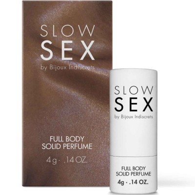 BIJOUX PERFUME SLOW SEX FULL BODY SÓLIDO 8 GR - D-221696 - Dona Pimenta