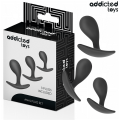 ADDICTED TOYS - CONJUNTO DE 3 PLUG ANAL MODELO 3 - D-242832 - Dona Pimenta