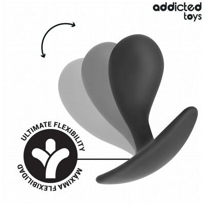 ADDICTED TOYS - CONJUNTO DE 3 PLUG ANAL MODELO 3 - D-242832 - Dona Pimenta