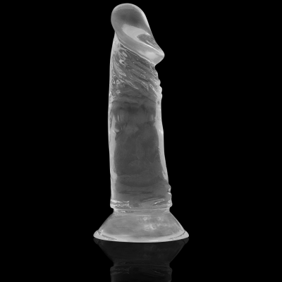 XRAY CLEAR DILDO TRANSPARENTE 16.5CM X 4CM - D-224107 - Dona Pimenta