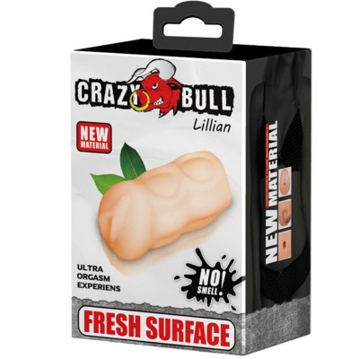 CRAZY BULL - LILLIAN VAGINA MASTURBATOR 13 CM - D-218743 - Dona Pimenta