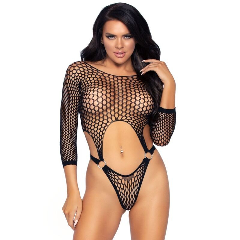 BODY TOP LEG AVENUE COM COSTAS TAMANHO ÚNICO - PRETO - D-228431 - Dona Pimenta BODY TOP LEG AVENUE COM COSTAS TAMANHO ÚNICO - PRETO - D-228431 - Dona Pimenta