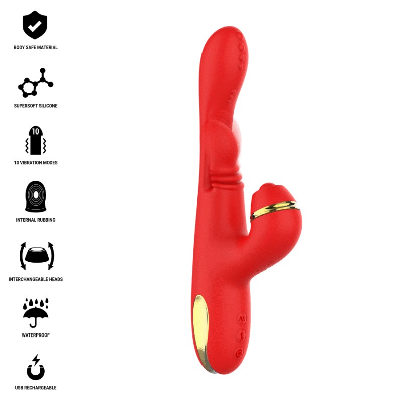 INTENSE - ESTIMULADOR DE CLITÓRIS MULTIFUNCIONAL KATY 4 CABEÃAS INTERCAMBIÃVEIS VERMELHO - D-244070 - Dona Pimenta INTENSE - ESTIMULADOR DE CLITÓRIS MULTIFUNCIONAL KATY 4 CABEÃAS INTERCAMBIÃVEIS VERMELHO - D-244070 - Dona Pimenta