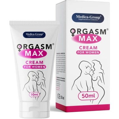 MEDICA GROUP - CREME ÍNTIMO  ORGASM MAX PARA MULHERES 50 ML - D-244355 - Dona Pimenta