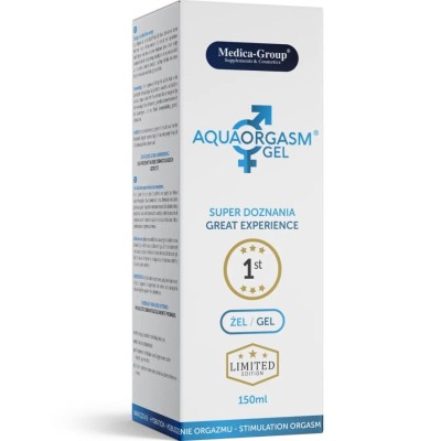 MEDICA GROUP - AQUA ORGASM GEL ÍNTIMO  150 ML - D-244352 - Dona Pimenta