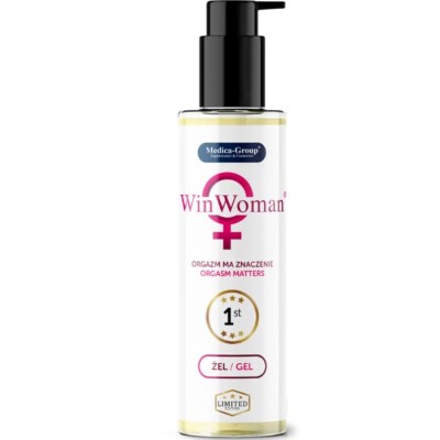 MEDICA GROUP - WIN WOMAN GEL ÍNTIMO  FEMININO 150 ML - D-244351 - Dona Pimenta