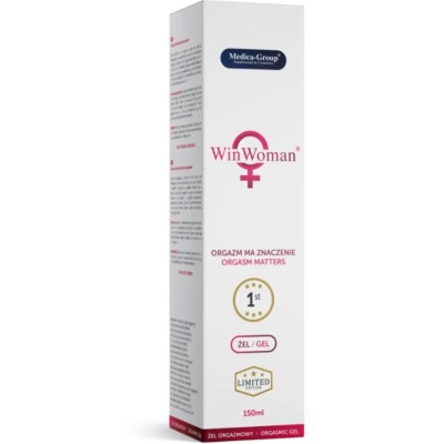 MEDICA GROUP - WIN WOMAN GEL ÍNTIMO  FEMININO 150 ML - D-244351 - Dona Pimenta