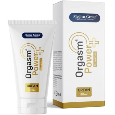MEDICA GROUP - CREME ÍNTIMO  ORGASM POWER PARA MULHERES 50 ML - D-244357 - Dona Pimenta