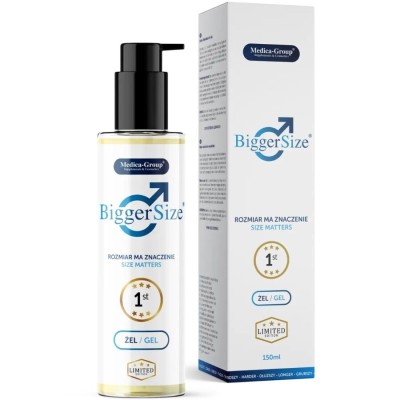 MEDICA GROUP - GEL ÍNTIMO  DE TAMANHO MAIOR PARA HOMENS 150 ML - D-244349 - Dona Pimenta