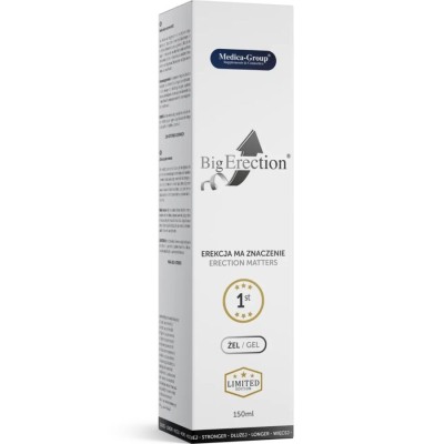 MEDICA GROUP - GEL ÍNTIMO  PARA EREÃÃO MASCULINA 150 ML - D-244348 - Dona Pimenta