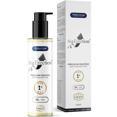 MEDICA GROUP - GEL ÍNTIMO  PARA EREÃÃO MASCULINA 150 ML - D-244348 - Dona Pimenta