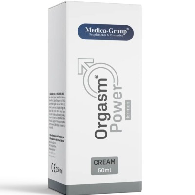 MEDICA GROUP - CREME ÍNTIMO  ORGASM POWER PARA HOMENS 50 ML - D-244356 - Dona Pimenta