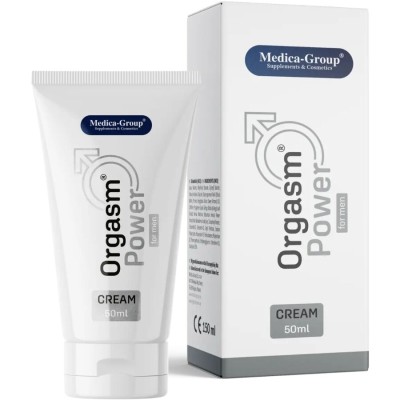 MEDICA GROUP - CREME ÍNTIMO  ORGASM POWER PARA HOMENS 50 ML - D-244356 - Dona Pimenta
