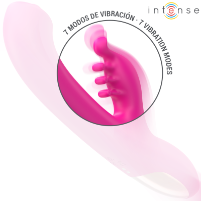 INTENSE - CHRISTINA MULTIFUNCIONAL RABBIT VIBRADOR 22,5 CM ROSA - D-243383 - Dona Pimenta