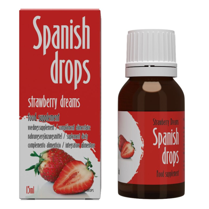 SPANISH FLY STRAWBERRY DREAMS 15 ML - D-201462 - Dona Pimenta SPANISH FLY STRAWBERRY DREAMS 15 ML - D-201462 - Dona Pimenta