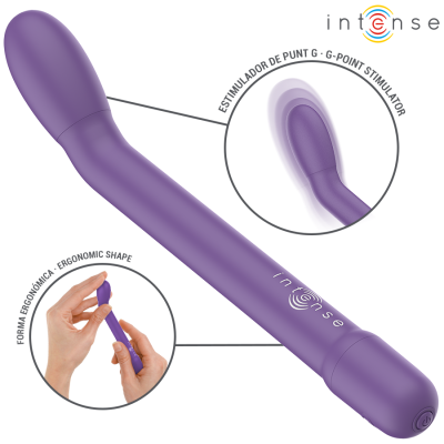 INTENSE - ESTIMULADOR DO PONTO G ROXO - D-244062 - Dona Pimenta