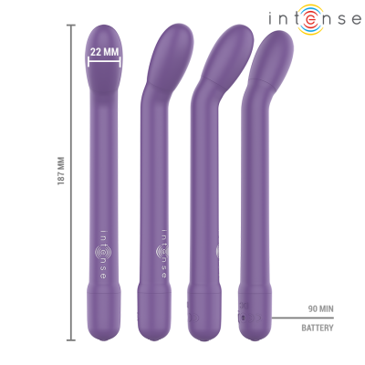 INTENSE - ESTIMULADOR DO PONTO G ROXO - D-244062 - Dona Pimenta