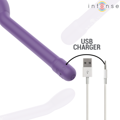 INTENSE - ESTIMULADOR DO PONTO G ROXO - D-244062 - Dona Pimenta
