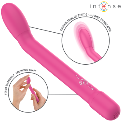 INTENSE - ESTIMULADOR DE PONTO G ROSA - D-244063 - Dona Pimenta