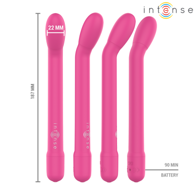 INTENSE - ESTIMULADOR DE PONTO G ROSA - D-244063 - Dona Pimenta