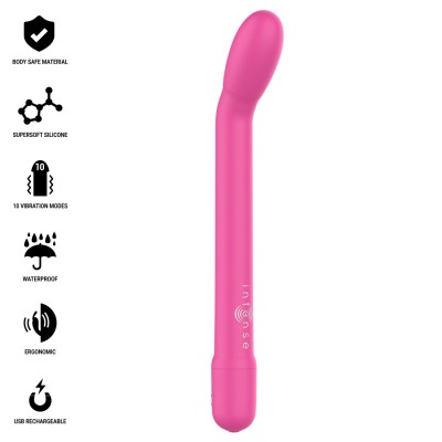 INTENSE - ESTIMULADOR DE PONTO G ROSA - D-244063 - Dona Pimenta