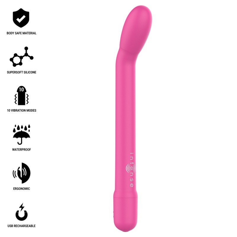 INTENSE - ESTIMULADOR DE PONTO G ROSA - D-244063 - Dona Pimenta INTENSE - ESTIMULADOR DE PONTO G ROSA - D-244063 - Dona Pimenta