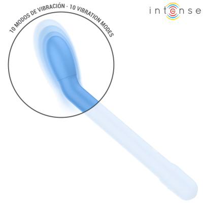 INTENSE - ESTIMULADOR DE PONTO G AZUL - D-244064 - Dona Pimenta