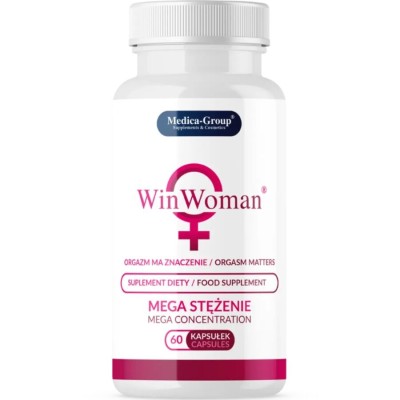 MEDICA GROUP - WIN WOMAN LIBIDO ENLARGEMENT 60 CÃPSULAS - D-244364 - Dona Pimenta