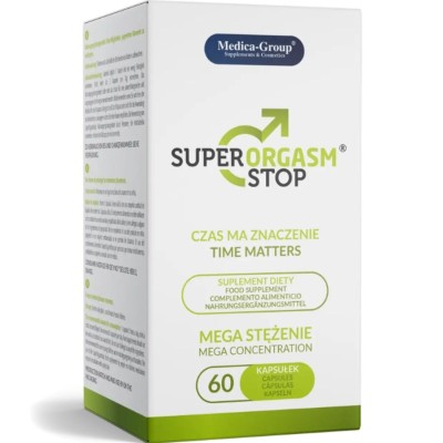 MEDICA GROUP - SUPER ORGASMO PARAR DE RETARDAR PARA HOMENS 60 CÃPSULAS - D-244360 - Dona Pimenta