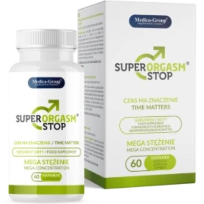 MEDICA GROUP - SUPER ORGASMO PARAR DE RETARDAR PARA HOMENS 60 CÃPSULAS - D-244360 - Dona Pimenta