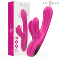 INTENSE - BRITNEY MULTIFUNCIONAL RABBIT VIBRADOR 23 CM ROSA - D-243382 - Dona Pimenta