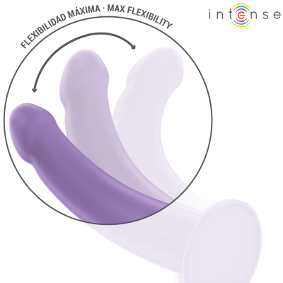INTENSE - VIBRADOR EDDIE 17,5 CM 10 VIBRAÇÕES ROXO CONTROLE REMOTO - D-244457 - Dona Pimenta