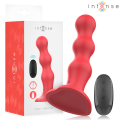 INTENSE - CODY VIBRADOR COM VENTOSA VERMELHO CONTROLE REMOTO - D-244469 - Dona Pimenta