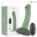 INTENSE - VIBRADOR BECCA COM VENTOSA 10 VIBRAÇÕES VERDE CONTROLE REMOTO - D-244472 - Dona Pimenta