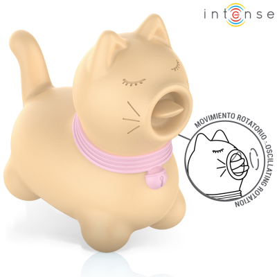 INTENSE - ESTIMULADOR DE CLITÓRIS PARA CACHORRO AMARELO - D-244066 - Dona Pimenta