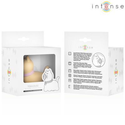 INTENSE - ESTIMULADOR DE CLITÓRIS PARA CACHORRO AMARELO - D-244066 - Dona Pimenta