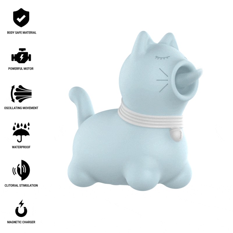 INTENSE - ESTIMULADOR DE CLITÓRIS PARA CACHORRO AZUL - D-244067 - Dona Pimenta INTENSE - ESTIMULADOR DE CLITÓRIS PARA CACHORRO AZUL - D-244067 - Dona Pimenta